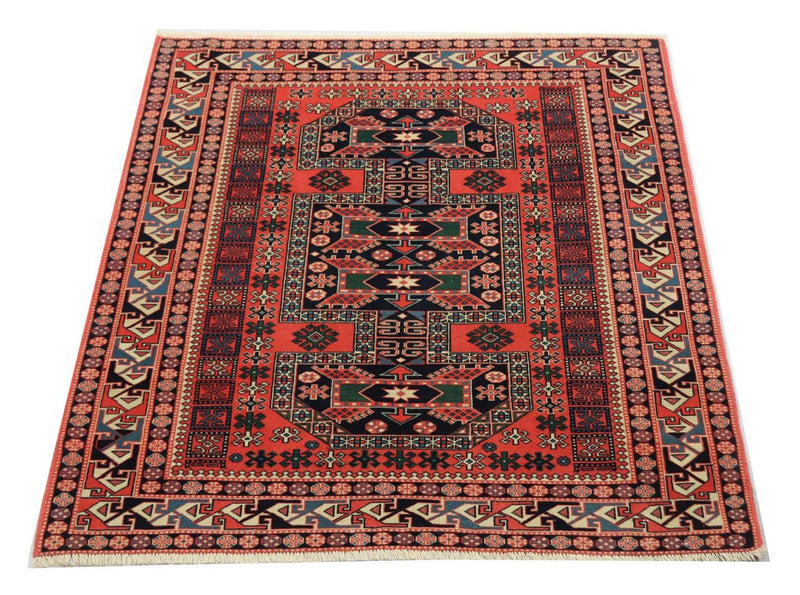 Tapete afegão 153x134cm - Tapete Oriental