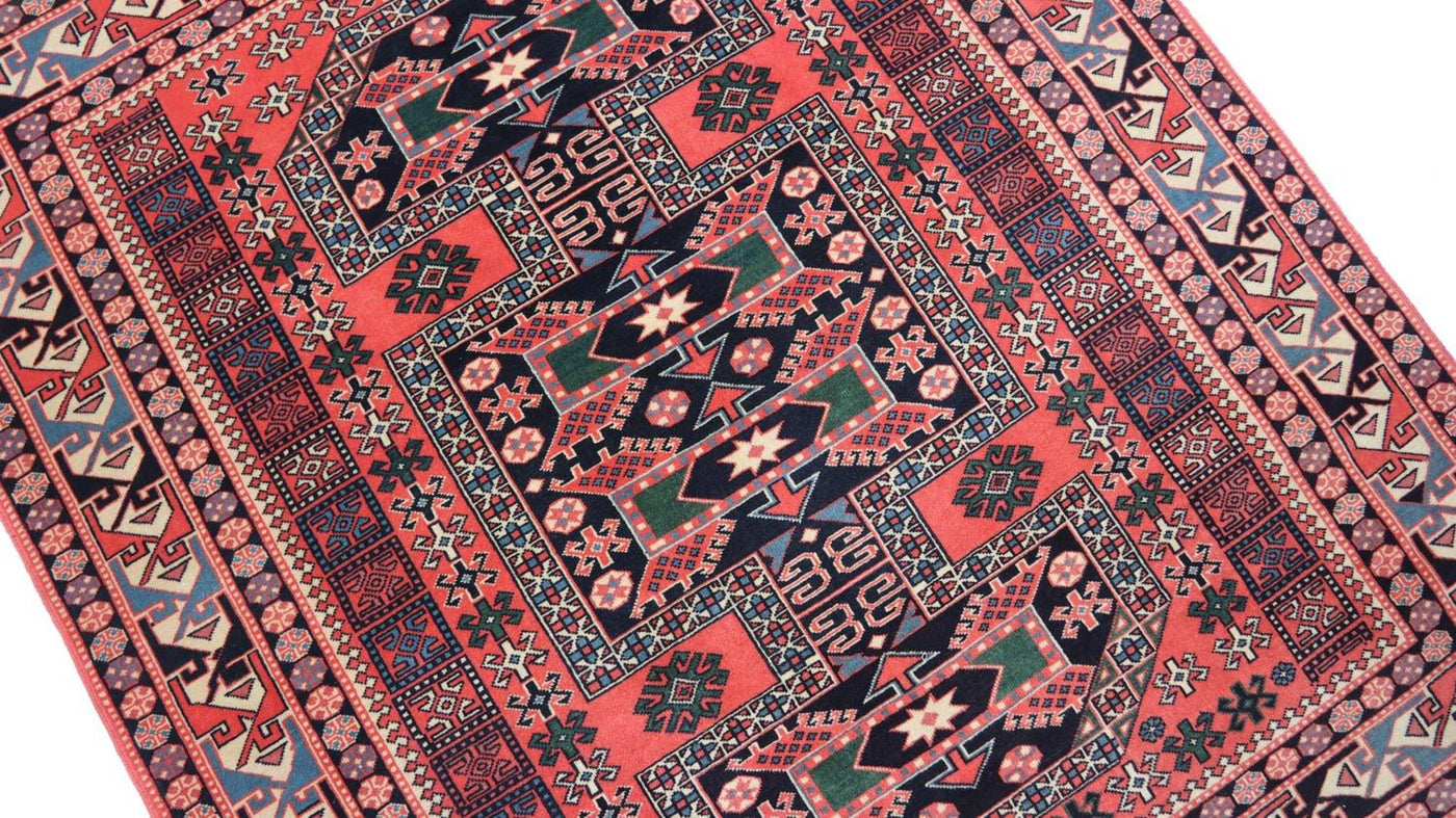 Tapete afegão 153x134cm - Tapete Oriental