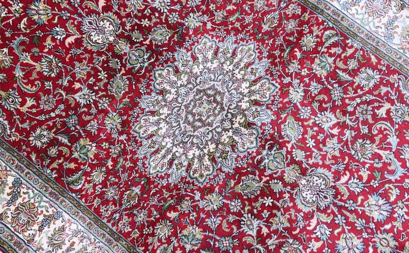 Seda da Caxemira Tapete 90x149cm - Tapete Oriental