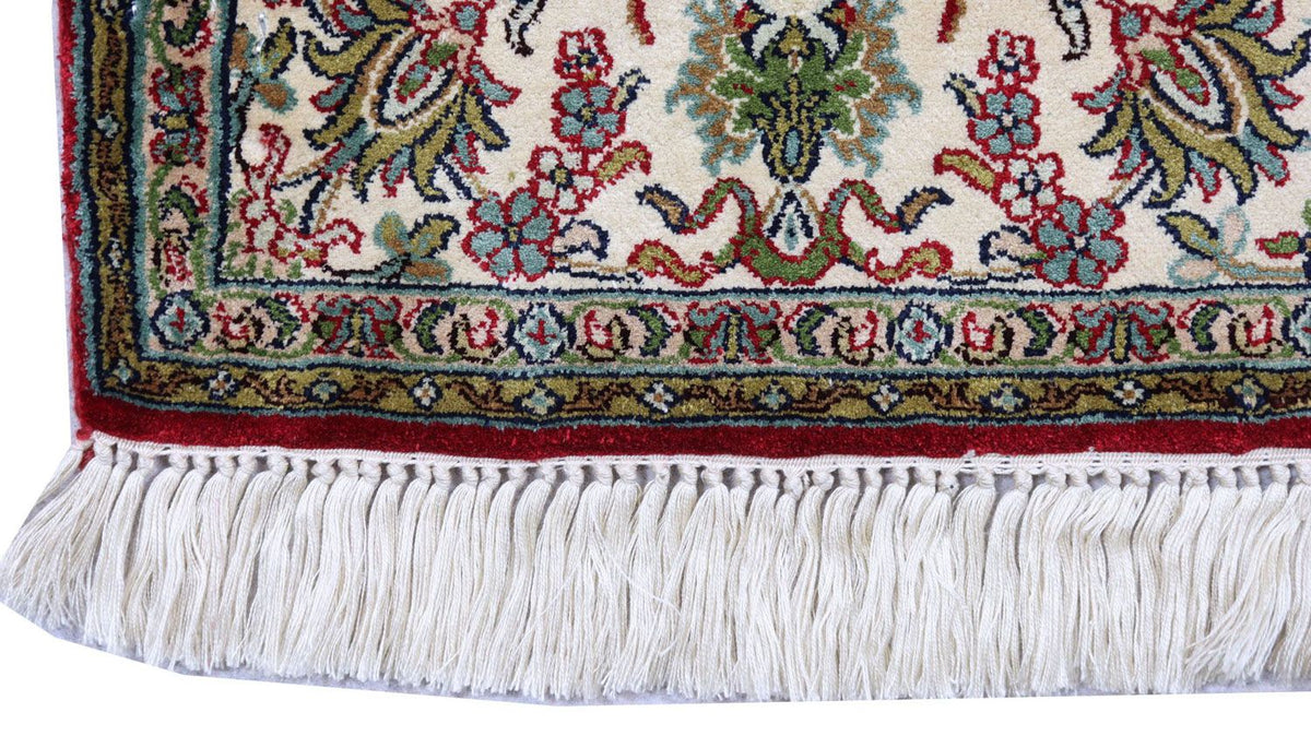 Seda da Caxemira Tapete 90x149cm - Tapete Oriental