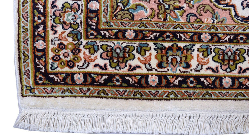 Seda da Caxemira Tapete 93x154cm - Tapete Oriental