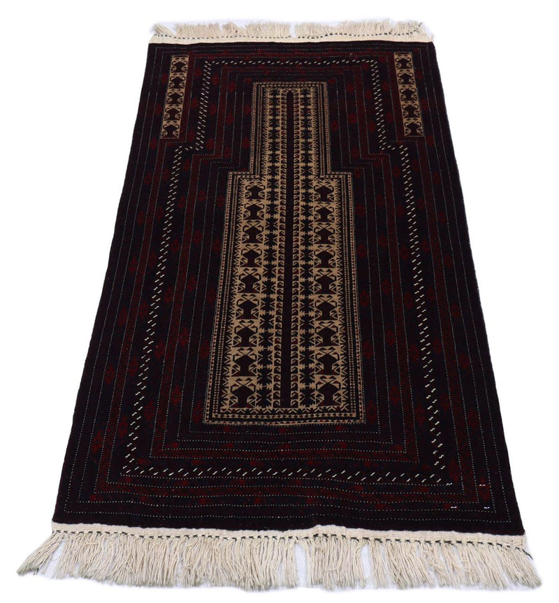 Tapete afegão 150x95cm - Tapete Oriental