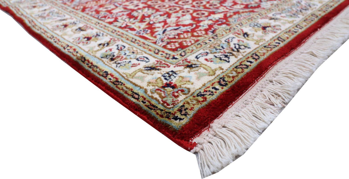 Seda da Caxemira Tapete 124x77cm - Tapete Oriental