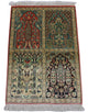 Seda da Caxemira Tapete 88x63cm - Tapete Oriental