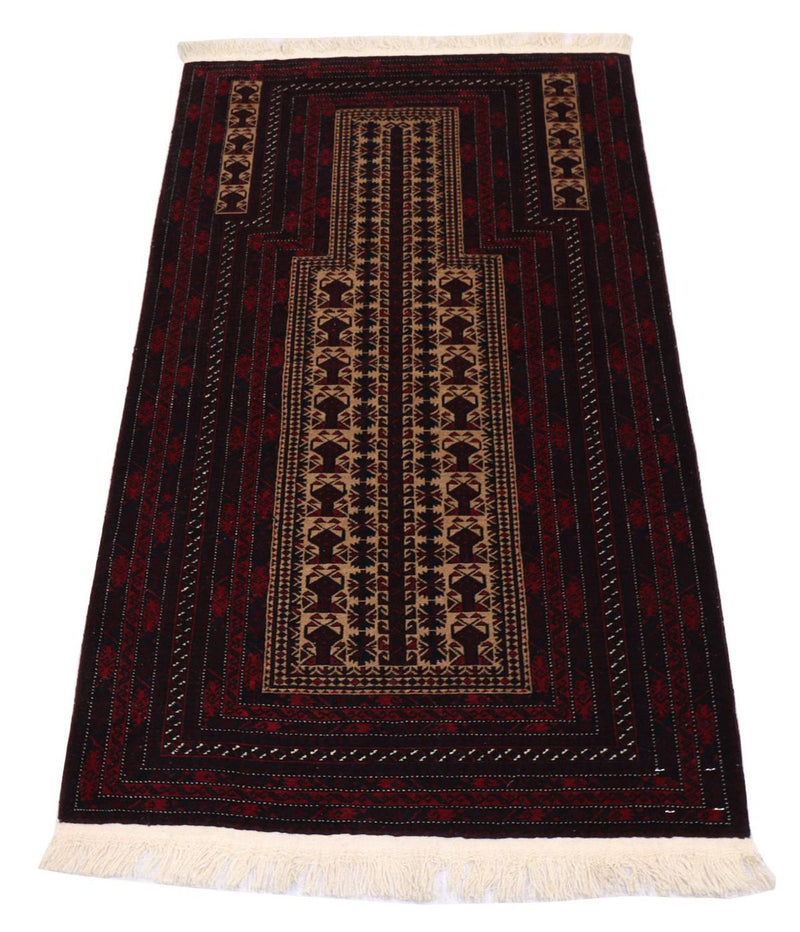 Tapete afegão 150x95cm - Tapete Oriental