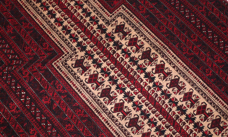 Tapete afegão 150x95cm - Tapete Oriental