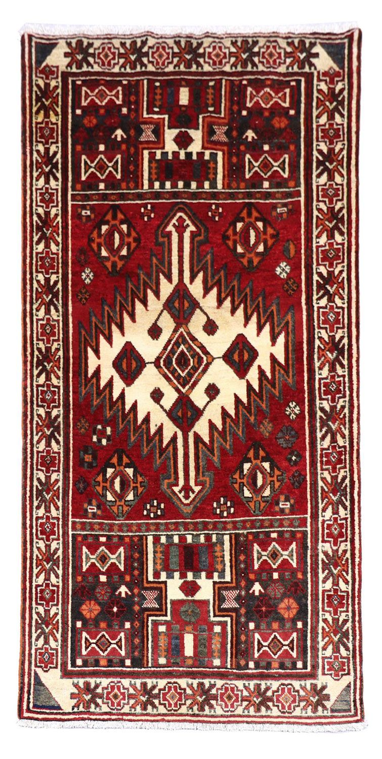 Afshar Sirjan Tapete 245x135cm - Tapete persa