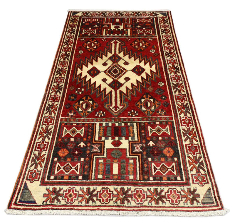 Afshar Sirjan Tapete 245x135cm - Tapete persa