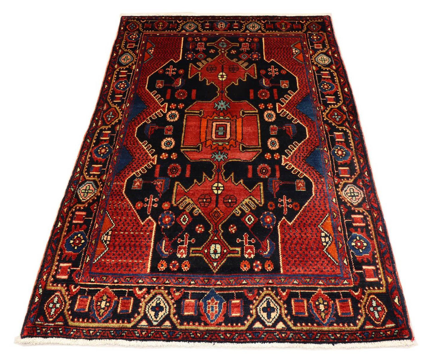 Afshar Sirjan Tapete 202x138cm - Tapete persa