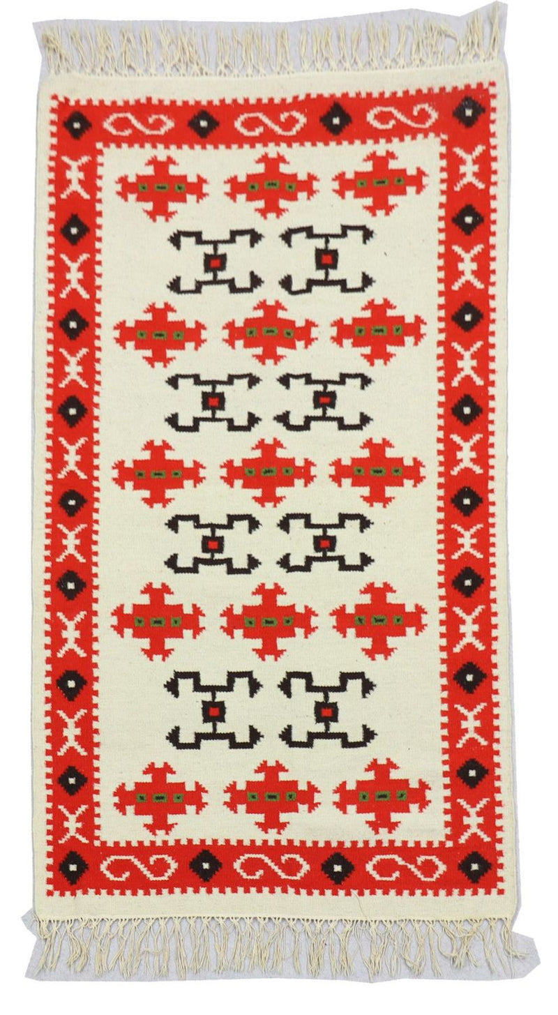 Kilim moderno Tapete 160x100cm - Perserteppich Wollteppich