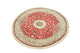 Seda da Caxemira Tapete 183x183cm - Tapete Oriental