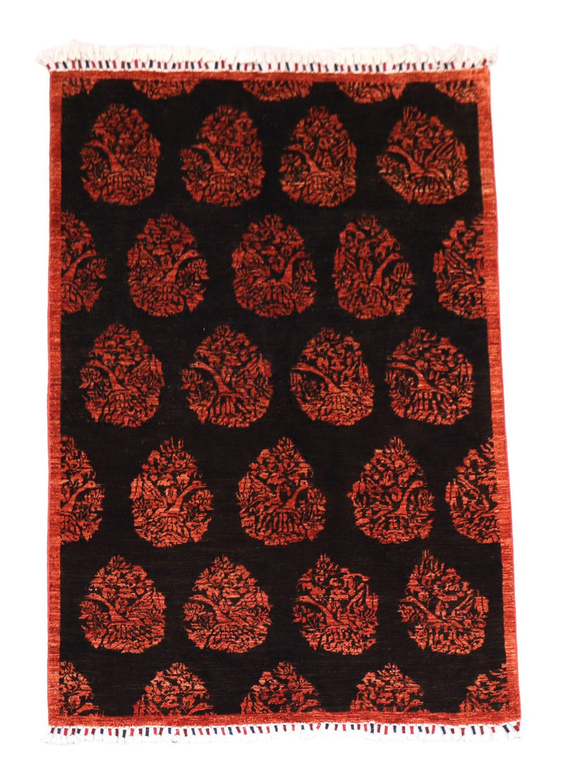 Tapete afegão 180x127cm - Tapete Oriental