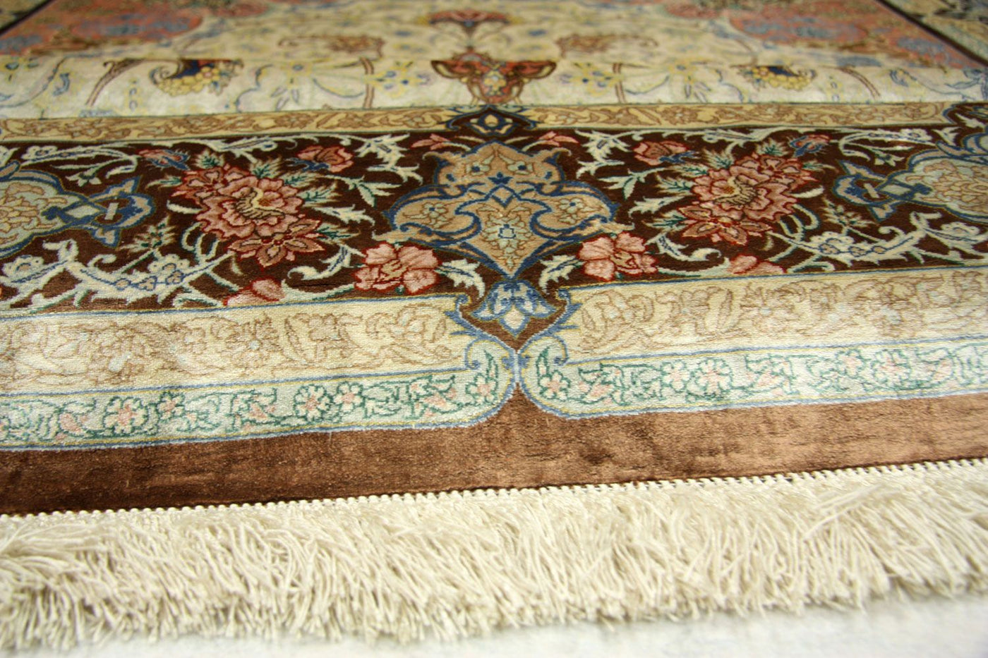 Qom seda Tapete 240x155cm - Tapete persa