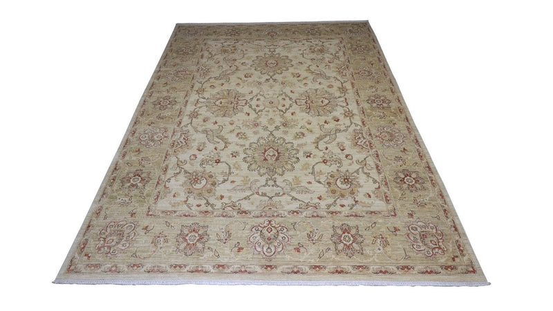 Ziegler Teppich 382 x 276 cm - grau