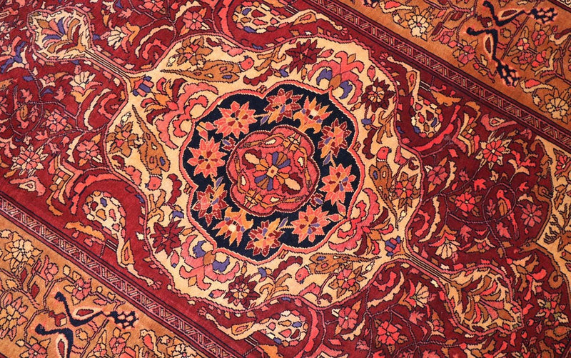 Afghan de seda Tapete 154x115cm - Tapete Oriental