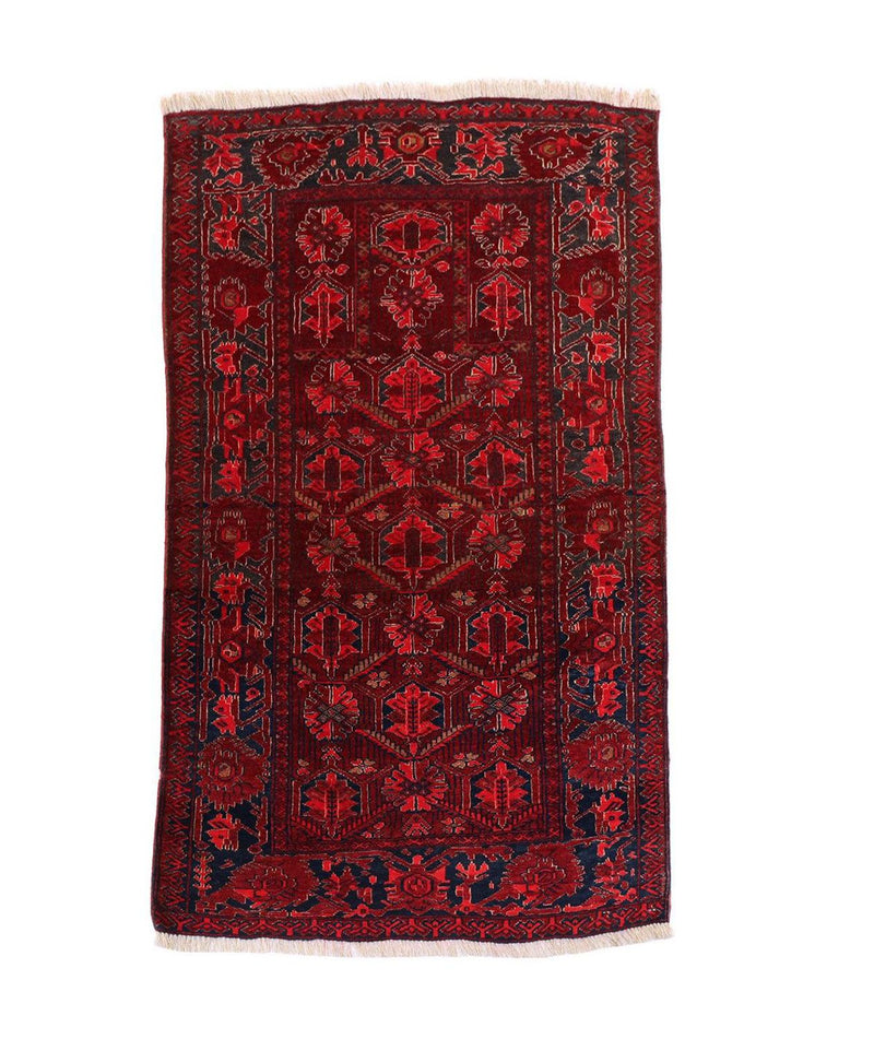 Tapete afegão 119x76cm - Tapete Oriental