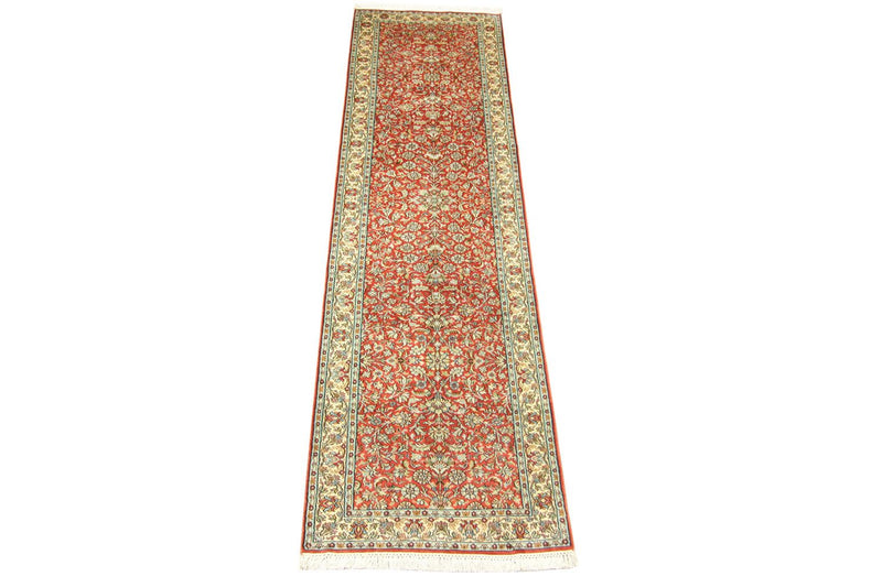 Seda da Caxemira Tapete 292x78cm - Tapete Oriental