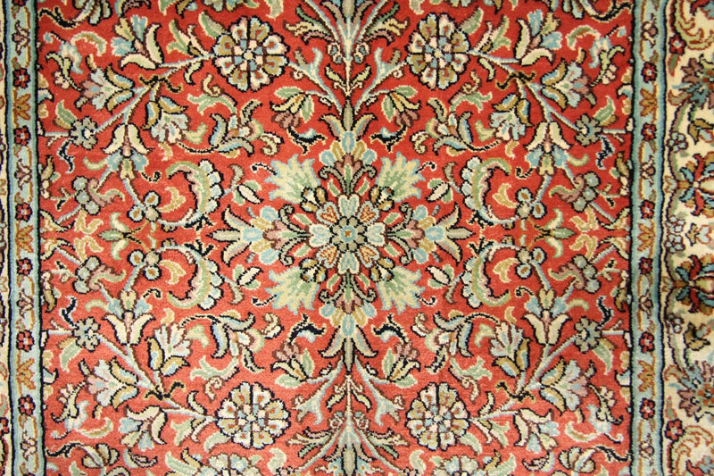 Seda da Caxemira Tapete 292x78cm - Tapete Oriental