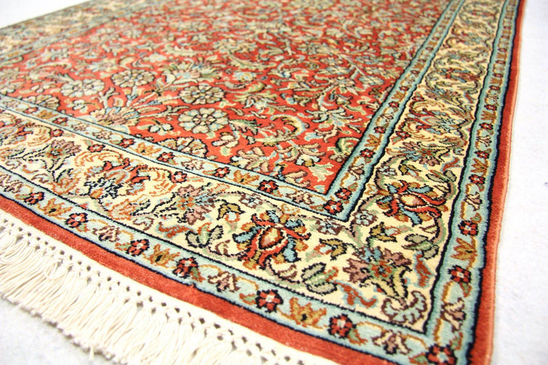 Seda da Caxemira Tapete 292x78cm - Tapete Oriental