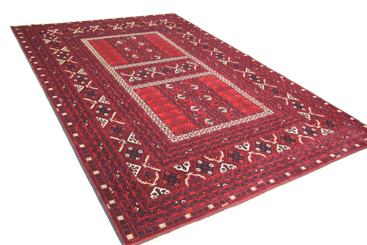 Tapete afegão 244x157cm - Tapete Oriental