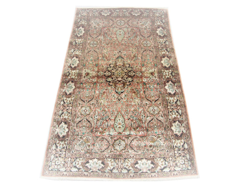 Seda da Caxemira Tapete 91x164cm - Tapete Oriental