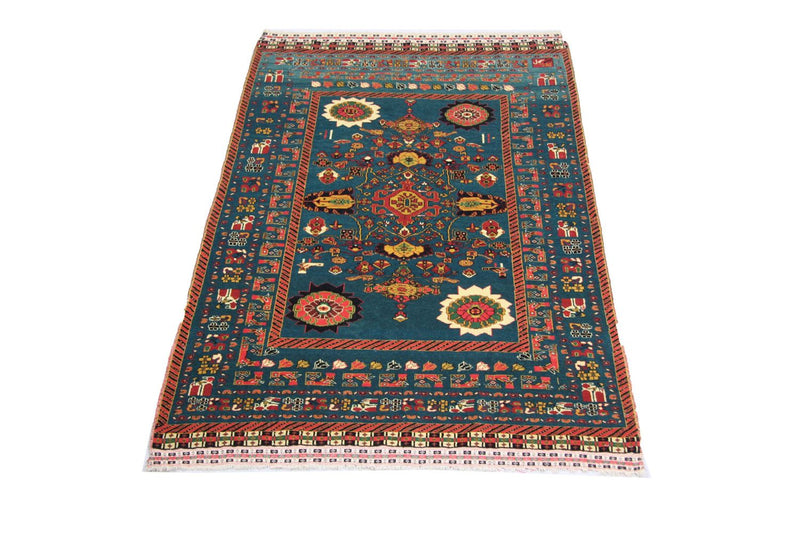 Tapete afegão 182x123cm - Tapete Oriental