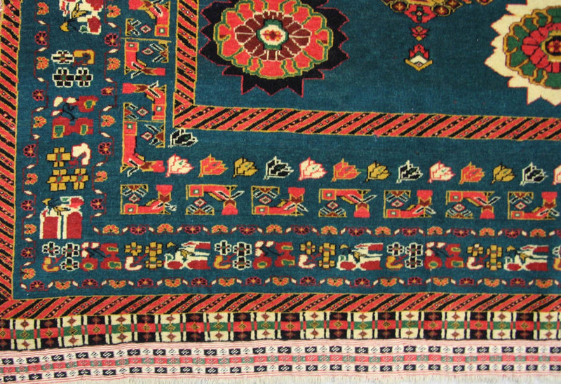 Tapete afegão 182x123cm - Tapete Oriental