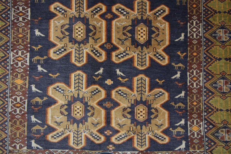 Tapete afegão 175x108cm - Tapete Oriental