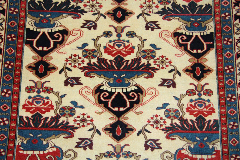 Tapete afegão 135x114cm - Tapete Oriental