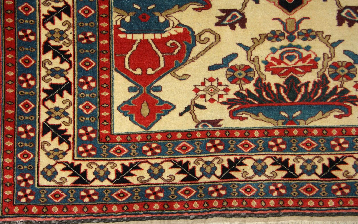Tapete afegão 135x114cm - Tapete Oriental