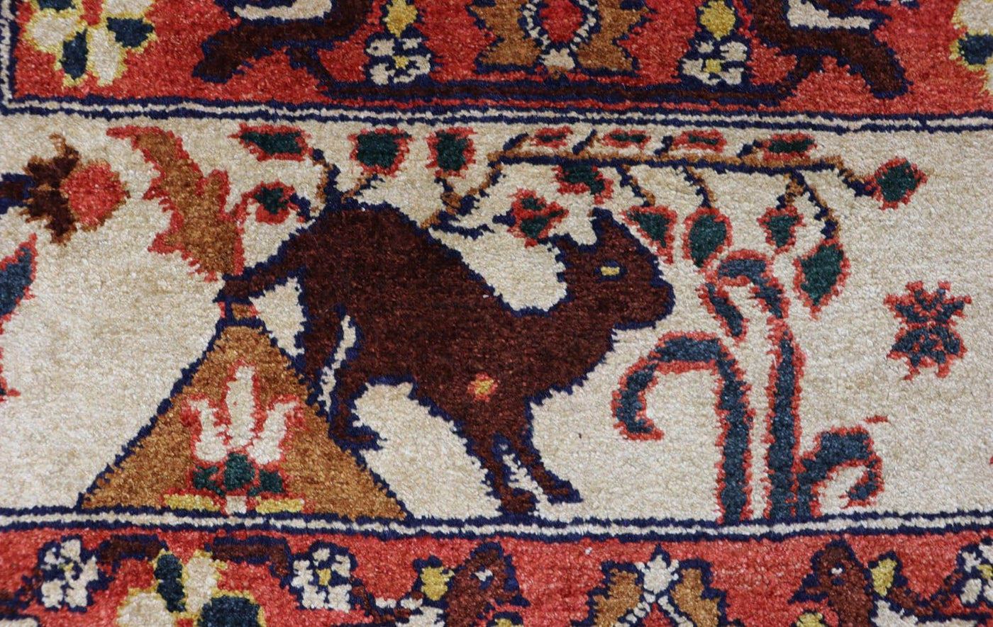 Tapete afegão 197x113cm - Tapete Oriental