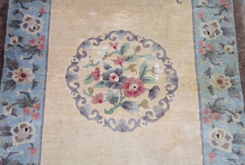 Seda chinesa Tapete 136x70cm - Tapete Oriental