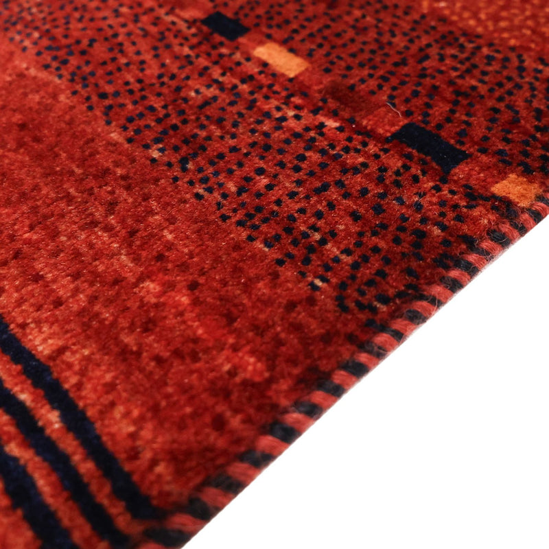 Tapete Gabbeh - Kashkuli Persa - 155 x 106 cm - multicolorido