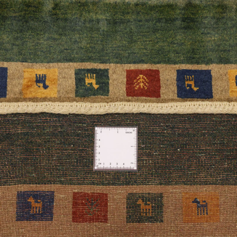Loribaft Tapete 128x86cm - Perserteppich Wollteppich