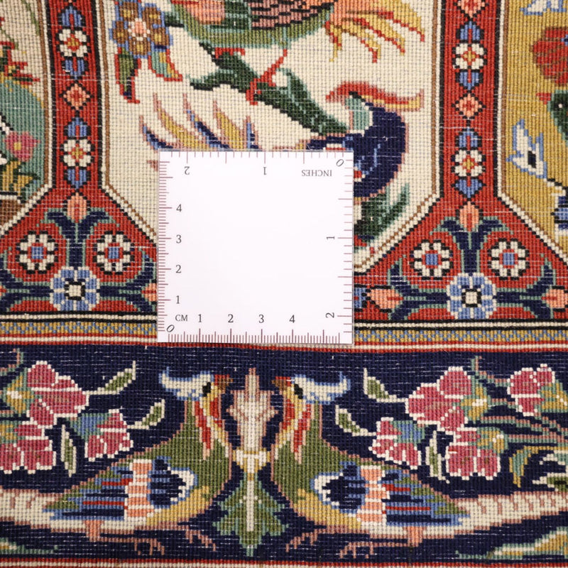 Tapete Persa - Ghom - Royal - 114 x 56 cm - multicolorido