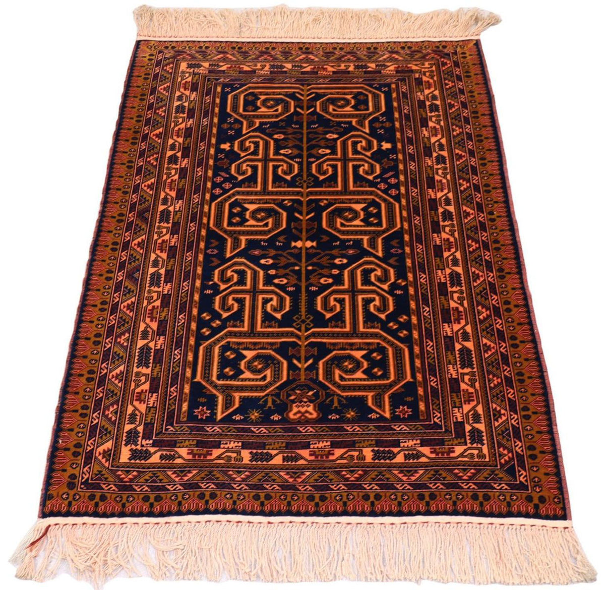 Tapete afegão 98x132cm - Tapete Oriental