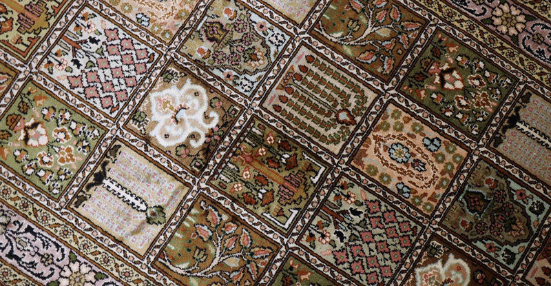 Seda da Caxemira Tapete 152x90cm - Tapete Oriental