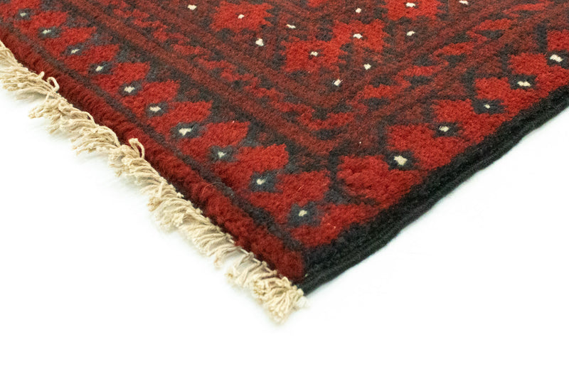 Tapete afegão - Filpa - 191 x 100 cm - vermelho