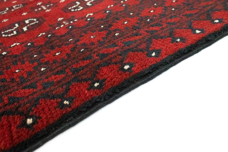 Tapete afegão - Filpa - 191 x 100 cm - vermelho