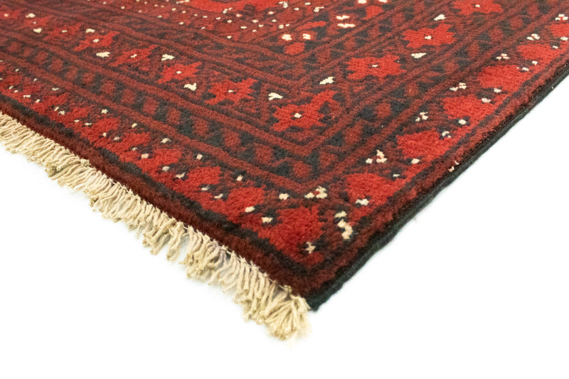 Tapete afegão - Filpa - 190 x 104 cm - vermelho
