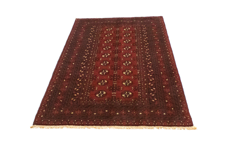 Tapete afegão - Filpa - 190 x 104 cm - vermelho