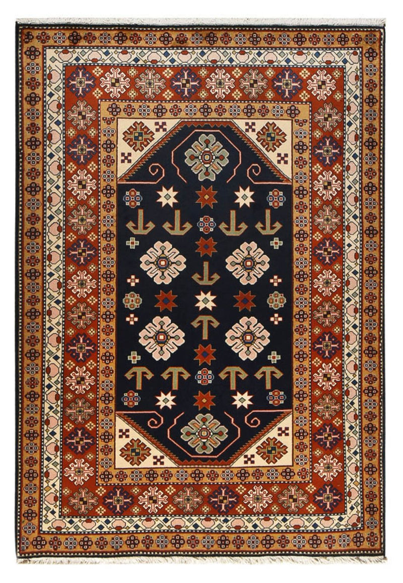 Tapete Persa - Nomadic - 197 x 136 cm - azul escuro
