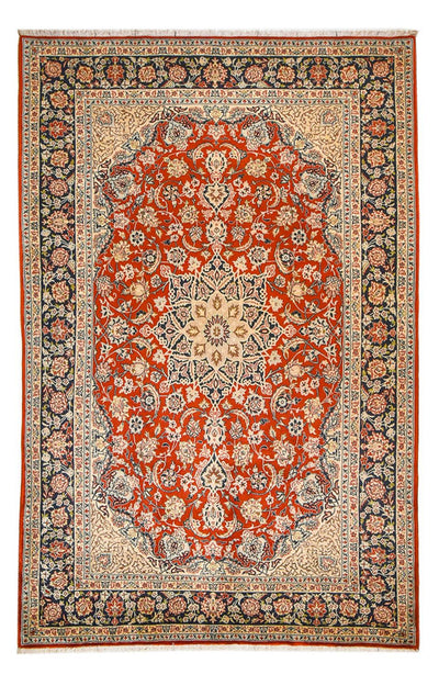 Sarouk Tapete 206x314cm - Tapete persa - vermelho