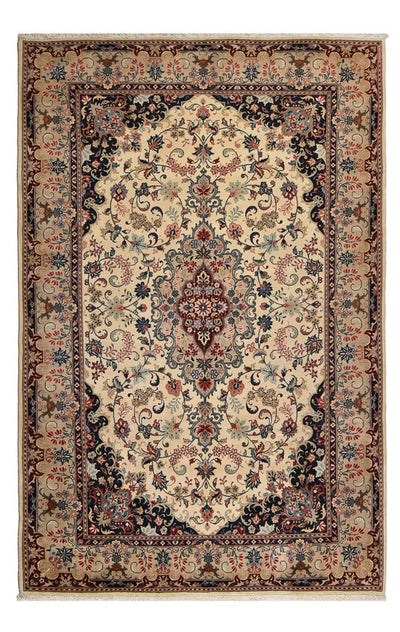 Kashan Tapete 197x302cm - Tapete persa - bege