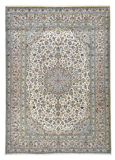 Kashan Tapete 257x352cm - Tapete persa - cinzento