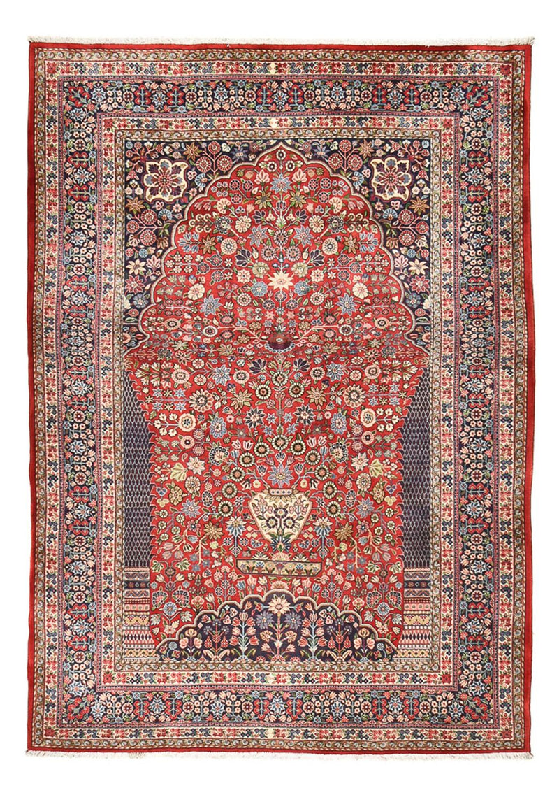 Qom Tapete 205x300cm - Tapete persa - vermelho claro