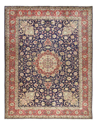 Tapete Persa - Tabriz - Royal - 400 x 300 cm - azul escuro – product image