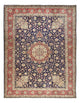 Tapete Persa - Tabriz - Royal - 400 x 300 cm - azul escuro