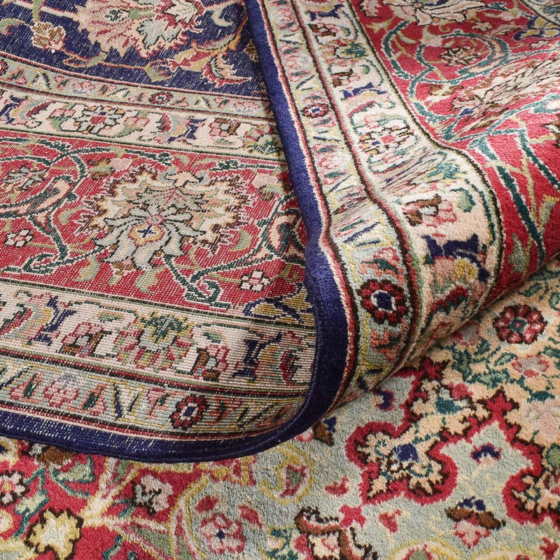 Tapete Persa - Tabriz - Royal - 400 x 300 cm - azul escuro