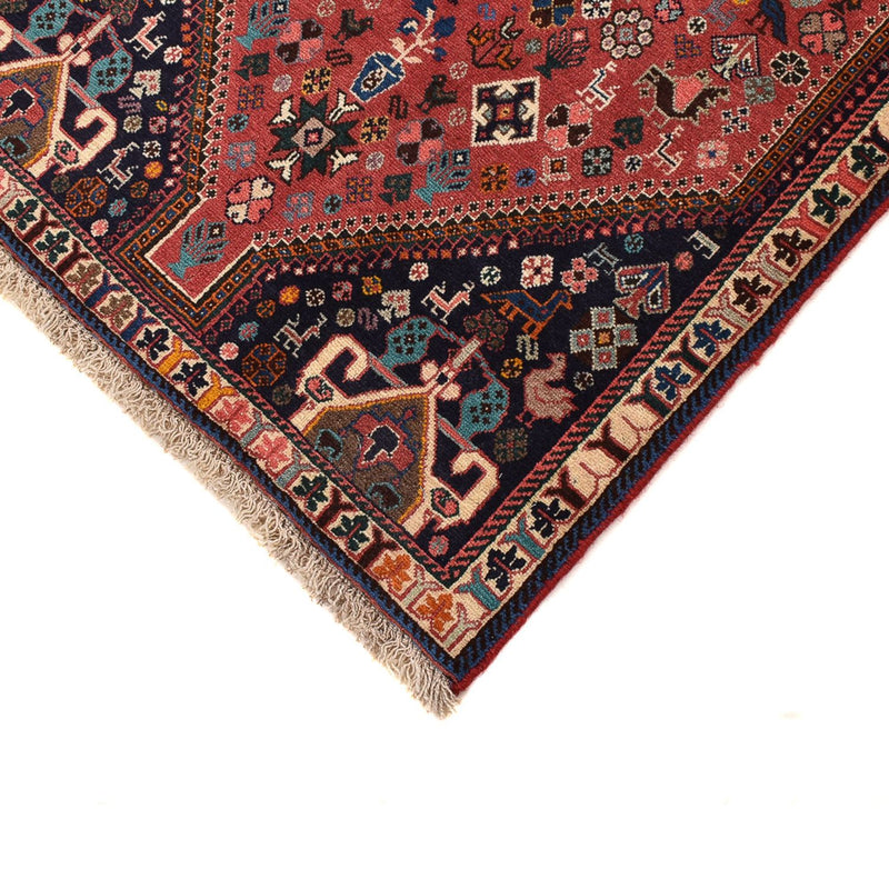 Corredor Tapete Gabbeh - Kashkuli Persa - 296 x 80 cm - vermelho